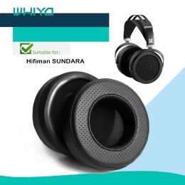 Accessoires Whiyo Remplacement des plateaux d'oreille pour Hifiman Sundara Headphones Cushion Sleeve Velvet Earpad tasses Couverture