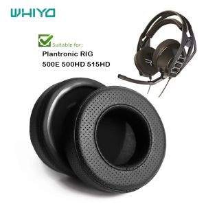 Accessoires Whiyo Coussinets d'oreille de rechange pour casque Plantronic RIG 500E 500HD 515HD Housse de coussin en velours