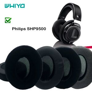 Accessoires Whiyo oreillettes de remplacement en velours doux pour Philips SHP9500 SHP9500 housse de coussin de casque coussinets de pare-chocs