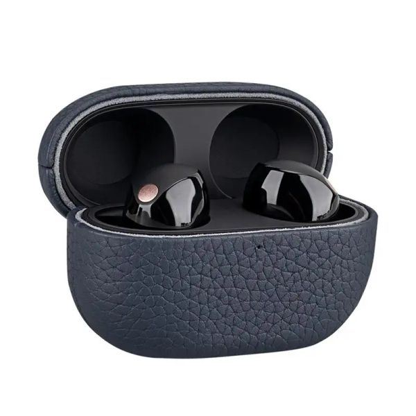 Accessoires manchon d'écouteurs sans fil protecteur de manchon en cuir étanche anti-rayures pour WF1000XM5 accessoires d'écouteurs pour les sorties quotidiennes