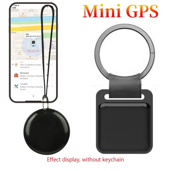 Accessoires sans fil gps tracker tracker anticost alarm key sac porte-clés application gps gps enregistre smart tag bluetooth compatible pour iPhone / Android