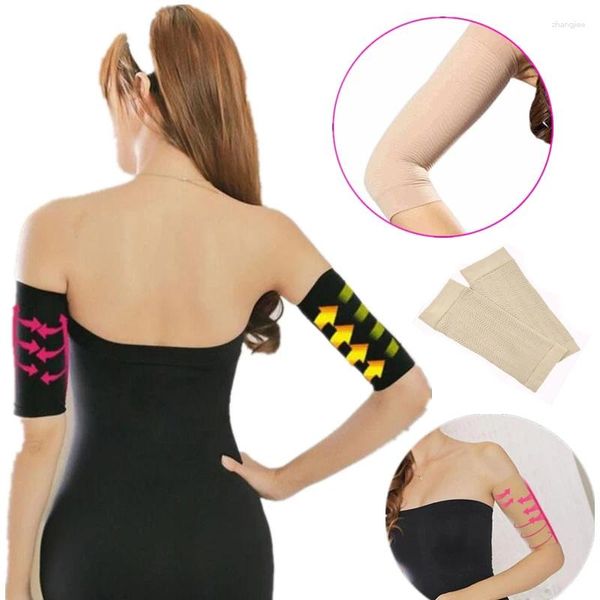 Accessoires femmes élastique Compression bras façonnage manches minceur Shaperwear Mangas Para Brazo perte de poids coude masseur enveloppes