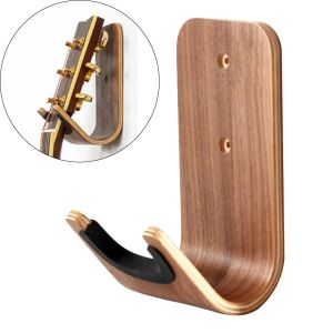 Accessoires en bois de guitare murale étagère exposant étagère de suspension facile à installer pour le violon Erhu guitares de basse ukuléle accessoires