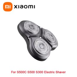 Accessoires xiaomi rasoir électrique tête rasoir têtes de rasage humide à la barre de la barbe de la barbe de la barbe de remplacement pour Mijia S500C S500 S300