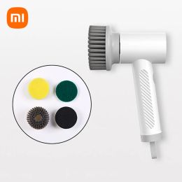 Accessoires Xiaomi Xiaoda Brosse de nettoyage électrique Rotation à 360 degrés Brosse multifonction