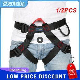 Accessoires Xinda Professional Outdoor Sports Safety Belt Mountain Klimbing Harnas Taille Support Half Body High Altitude Survival Equipment