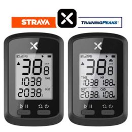 Accessoires Xoss G/G + Wireless GPS Speedometer Road Bike MTB Bike Bluetooth Ant + met Cadans Bike Computer in plaats daarvan voor Garmin IGP's