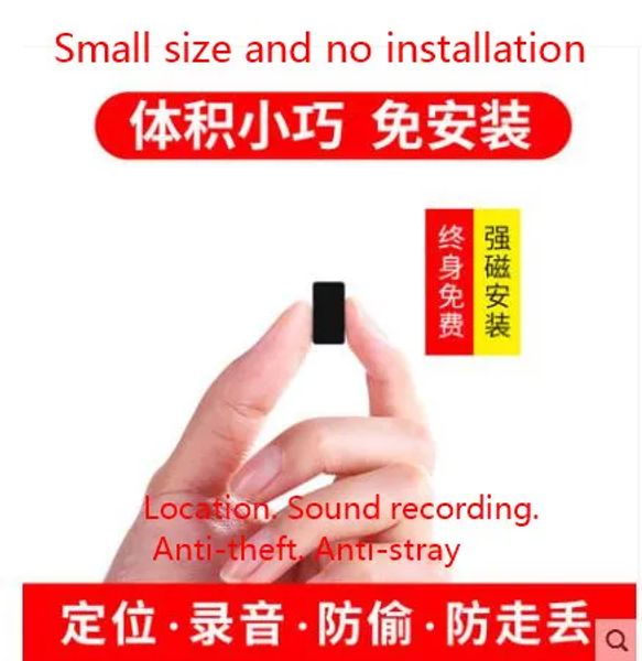 Accessoires Yhy Wireless GPS Positionnement Tracker Tracker Telecontrol Audio Racking Tracker Remote Contruton Positionneur Long Standby Temps