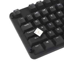 Accesorios YMDK 108 PBT CHERRY Perfil Double Shot Black Grey Non Shine a través de ANSI estándar 104 87 61 MX Teclado mecánico