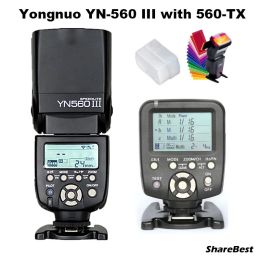 Accessoires Yongnuo YN560 III Flash Speedlite avec l'émetteur YN560TX Wirelss pour la caméra Canon
