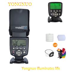 Accessoires yongnuo yn560iv yn560 iv yn 560 flash speedlite avec yongnuo yn560tx ii contrôleur de déclencheur pour la caméra canon Nikon Fuji