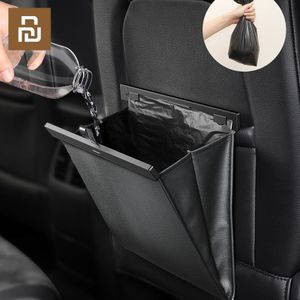 Accessoires YouPin BaseUs Car Garbage Can Car Trash Can Garbage Tas voor Auto achterbank afvalmand Organisator Opbergzak Auto -accessoires