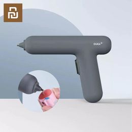 Accessoires Youpin Duka Eg1 Electric Hot Melt Glue Glue Gunless Mini Thermal Repair Tool Home DIY Portable Rechargeable avec des bâtons de colle de 7 mm