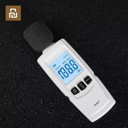 Accessoires YouPin Duka Ruis Meten Tester Instrument DB Meter 30 ~ 130DB Mini Audio Sound Level Meter Decibel Monitor Data Storage Alarm