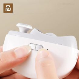 Accesorios YouPin Electric Automatic Nail Clipper Manicure Clamine de uñas para tijeras para el dedo para bebés Pedicura de uñas gruesas Resputador de cortador