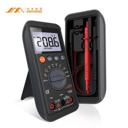 Accessoires YouPin JimiHome Digital Multimeter AC/DC Ammeter Volt OHM Tester Multimetro met ThermoCouple LCD -achtergrondverlichting handheld meter