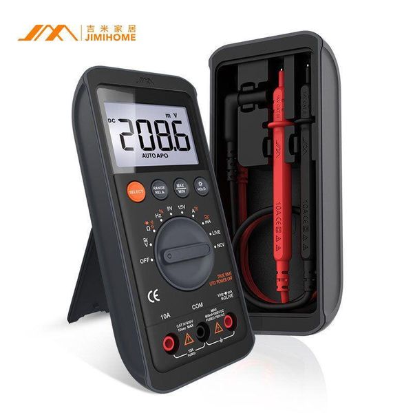 Accesorios YouPin Jimihome Digital Multímetro AC/DC Ammeter Volt OHM Tester Medidor Multimetro con Thermocouple LCD Medidor de luz portátil