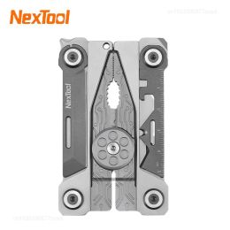 Accessoires YouPin Nextool Mini EDC Multitool schroevendraaier Wrench Pliers mes fles opener camping multifunctionele zakmessen Handen Tool