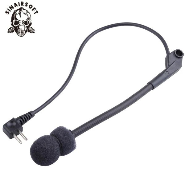 Accesorios Z Tactical Z040 Z TAC Piezas de micrófono Mic para los auriculares Comtac II Hunting Hunting Wargame Airsoft Accesorios de auriculares Z 040