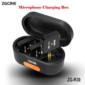 ACCESSOIRES ZGCINE ZGR30 CHARGE DE CHARGE POUR RODE WIRESS GO GO I II MIC 3400MAH BAND DE CHARGEUR DE BATTERIE BUTÉDITE