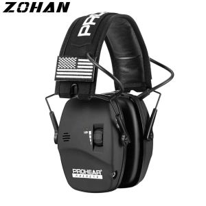 Accessoires Zohan Tactical Hunt Earmluds Electronic Shooting Hearing Protection Headphone Protective for Hunting Sound Amplification NRR22DB
