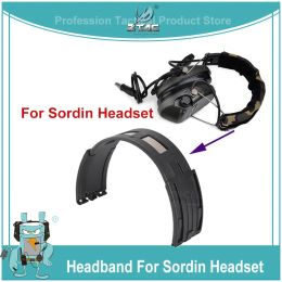 Accessoires ZTAC Tactcial Headset MSA Sordin -hoofdband voor luchtvaarthoofdtelefoons Actieve schietende militaire airsoft -accessoires