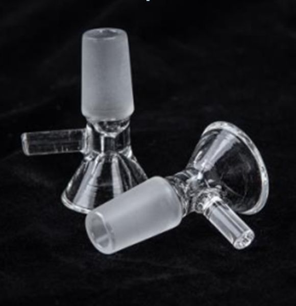 Accessoire de fixation de bol de brûleur à mazout, pièce d'entonnoir mâle de 14mm, bol en verre coulissant équipé