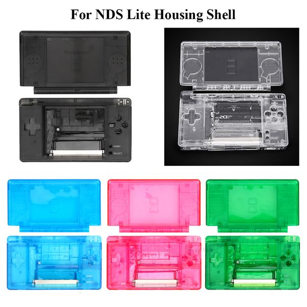 Paquetes de accesorios Drop Housing Shell Cover Case Conjunto completo con botones Kit de tornillos Reemplazo para Nintendo DS Lite NDSL Game Console 230925