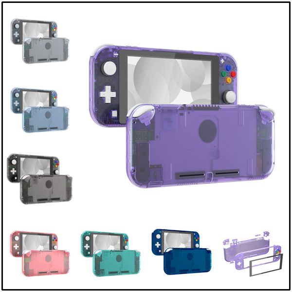 Paquetes de accesorios Carcasa personalizada para mando de mano de repuesto eXtremeRate con protector de pantalla Botones ABXY para Nintendo Switch Lite 230925