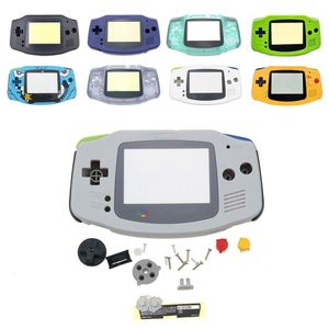 Ensembles d'accessoires Ensembles de coques de boîtier d'origine pour coque GBA avec boutons lentille d'écran complètement pour console de jeu GameBoy Advance 230925