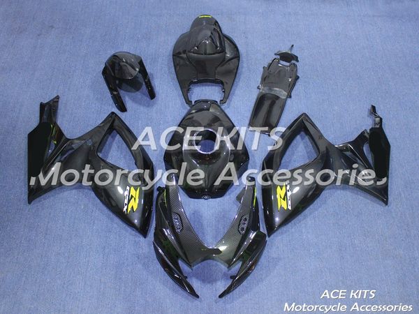 ACE KITS Transferencia de agua fibra de carbono 100% ABS carenado Carenados de motocicleta Para SUZUKI GSXR600 R750 K6 2006-2007 años Una variedad de colores NO.1561