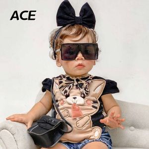 ACE Square Square Kids Sun Gafas de sol Baby Boy Festival Punk Sun Gafas Fashion Fashion Geless Shades UV400 Oculos Sol L2405