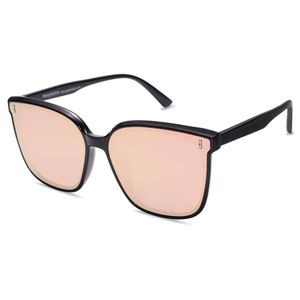 Acétate Fashion Cat Eye miroir à demi-jante verres de conduite verres d'ordinateur de lunettes de soleil surdimensionnées noires pour femmes et hommes lunettes de lunettes