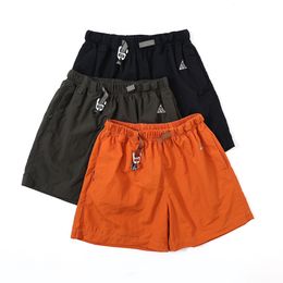 Ropa deportiva para hombre con logotipo ACG, pantalones de playa transpirables, ropa deportiva de ocio, pantalones cortos informales