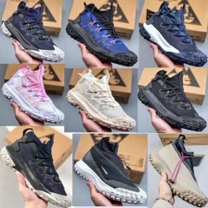 ACG Mountain Fly 2 Low Running Senderismo Zapatos Outdoor SE Mid White Pink Black Moon Wine Red Volt Hombres Zoom Climbing Sneaker High Dark Grey Blue Orange Green CT2904 DQ7947