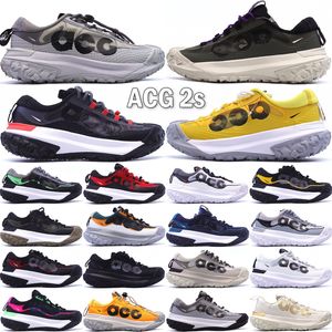 ACG Mountain Fly 2 Hommes Femmes Chaussures de course Nouveau Designer Sea Glass Team USA Dark Smoke Gris Fossil Stone Noir Randonnée en plein air Sports Baskets Taille 36-45