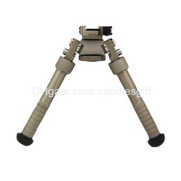 Aci B T Industries Bt10 Lw17 V8 Atlas Bipod Tactique 6,5 - 9 pouces Hauteur réglable avec support à dégagement rapide Fl Aluminium Drop Delivery