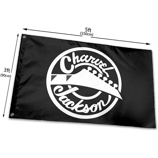 ackson-Guitars Drapeau Couleur Vive Résistant Aux UV 3 X 5 Pieds Polyester Extérieur Intérieur Utilisation Club Impression Bannière et Drapeaux En Gros