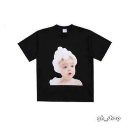 Acme De La Vie Adlv Pareja Adlv para hombres y mujeres Camiseta Donut Camiseta holgada de manga corta estampada para niños 4 camisetas para hombres Camisetas Marcas 8527