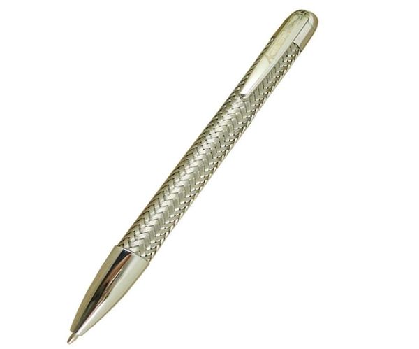 ACME Metal Braid 07 mm Lápiz mecánico con moldura cromada de metal de alta calidad Pen 38g Push Haga clic en lápices de plomo automáticos Y20076334873