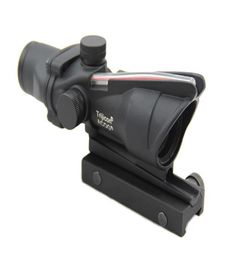 ACOG 1x32 Source de fibre Red Dot Portée avec des riflescope de fibres réelles tactiques3978278