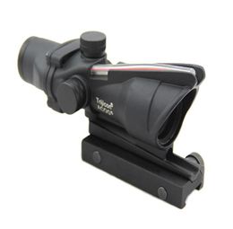ACOG 1x32 Source de fibre Red Dot Portée avec des riflescope de fibres réelles tactiques9643365