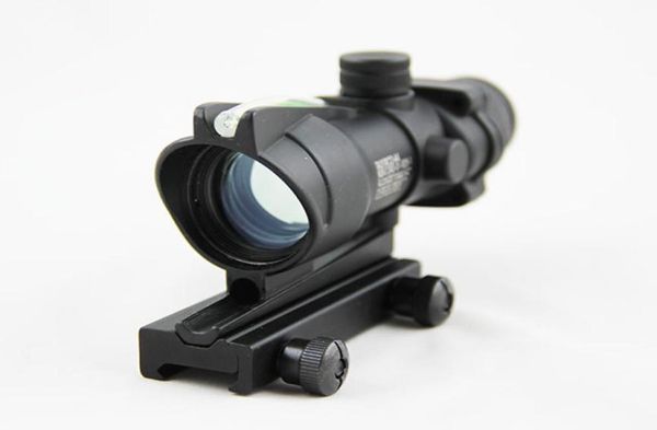 ACOG Stijl 1x32 Groene stip Scope Met Groene Vezel Tactische Real Fiber Riflescope7977344