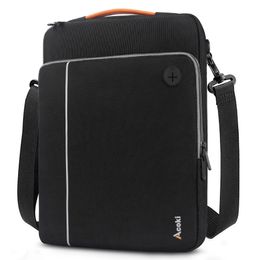 Acoki 13141 pouces sac à bandoulière pour ordinateur portable pour 133 Air 11 iPad Pro porte-documents sac à main étui de transport 240313