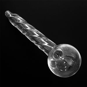 Acook 13 longueur huile ongle combustion tuyaux jumbo tuyaux en verre transparent du brûleur en verre pyrex concentré de 4 mm d'épaisseur transparent durable