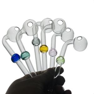 ACOOK 20 pièces Pyrex verre brûleur à mazout tuyau couleur claire tuyaux de qualité transparent grands tubes tubes ongles conseils