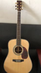 Guitare acoustique Marting 41 pouces, 6 cordes, panneau en épicéa, touche en ébène, Support de personnalisation, livraison gratuite