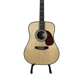 Guitare acoustique 41 pouces D45 nf table en épicéa massif dos en palissandre