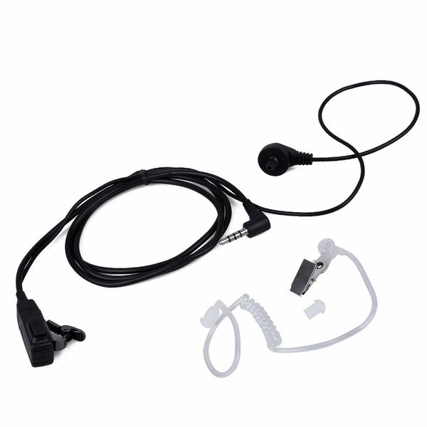 Tube acoustique Écouteur pour Radio Talkie-walkie Casque Microphone pour Yeasu une broche VX-351 VX-132 VX-150 VX-160 VX-180 VX-210