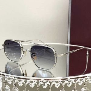 ACQ Premium metalen vierkante zonnebril voor dames JMM MARBOT Luxe merk UV-bescherming outdoor strandreizen designer herenbril